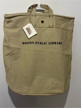 NWT Levenger Boston Public Library Bag